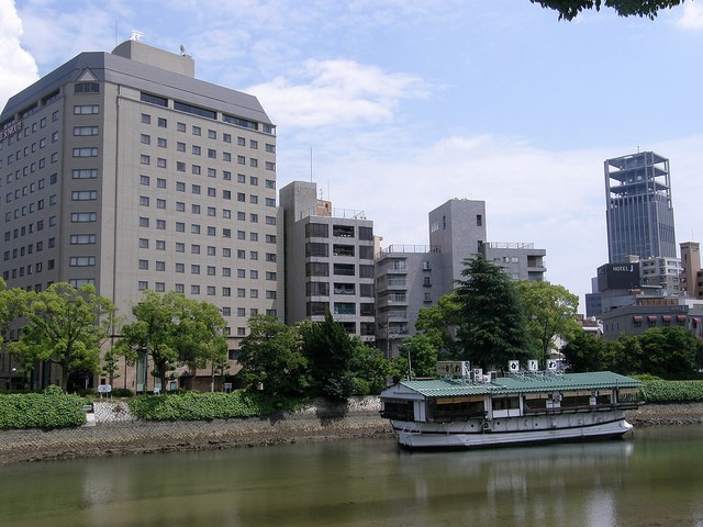 Vistas desde el Hotel Sunroute Hiroshima. ©Nemo’s Great Uncle, Flickr.