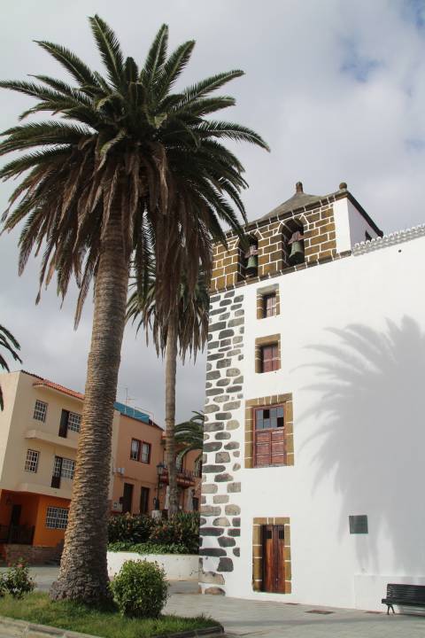 Iglesia del pueblo de San Andrés (La Palma).