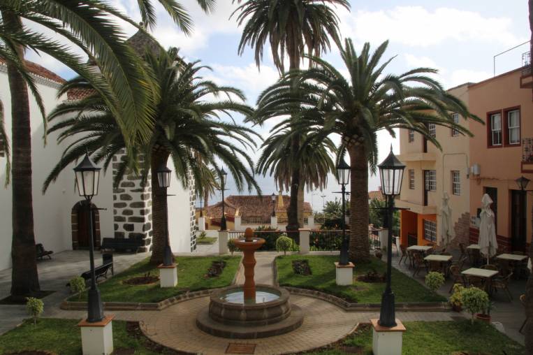 Vistas del pueblo de San Andrés, uno de los pueblos más bonitos que ver en La Palma.