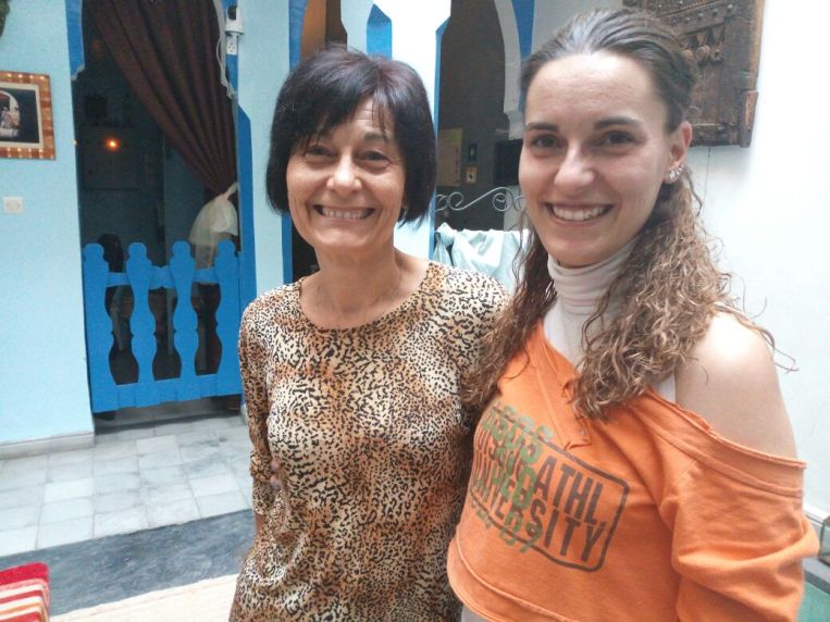 Natalia y Mila, madre e hija que decidieron dejarlo todo para montar un riad en Marrakech.