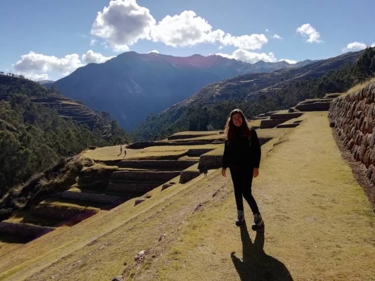 En Chinchero, una de las visitas imprescindibles en un viaje a Perú y Bolivia en tres semanas.
