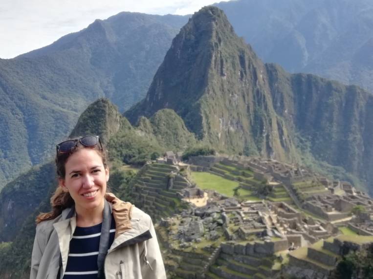 Feliz de haber cumplido uno de mis sueños: visitar la gran ciudadela inca de Machu Picchu.