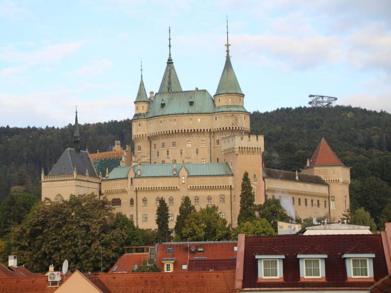 El castillo más impresionante que vi en Eslovaquia en 4 días fue el de Bojnice.