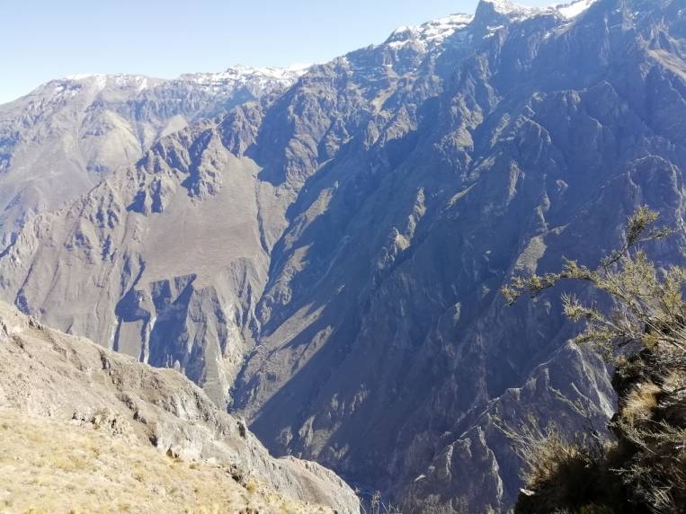 El Cañón del Colca, el segundo cañón más profundo del mundo.